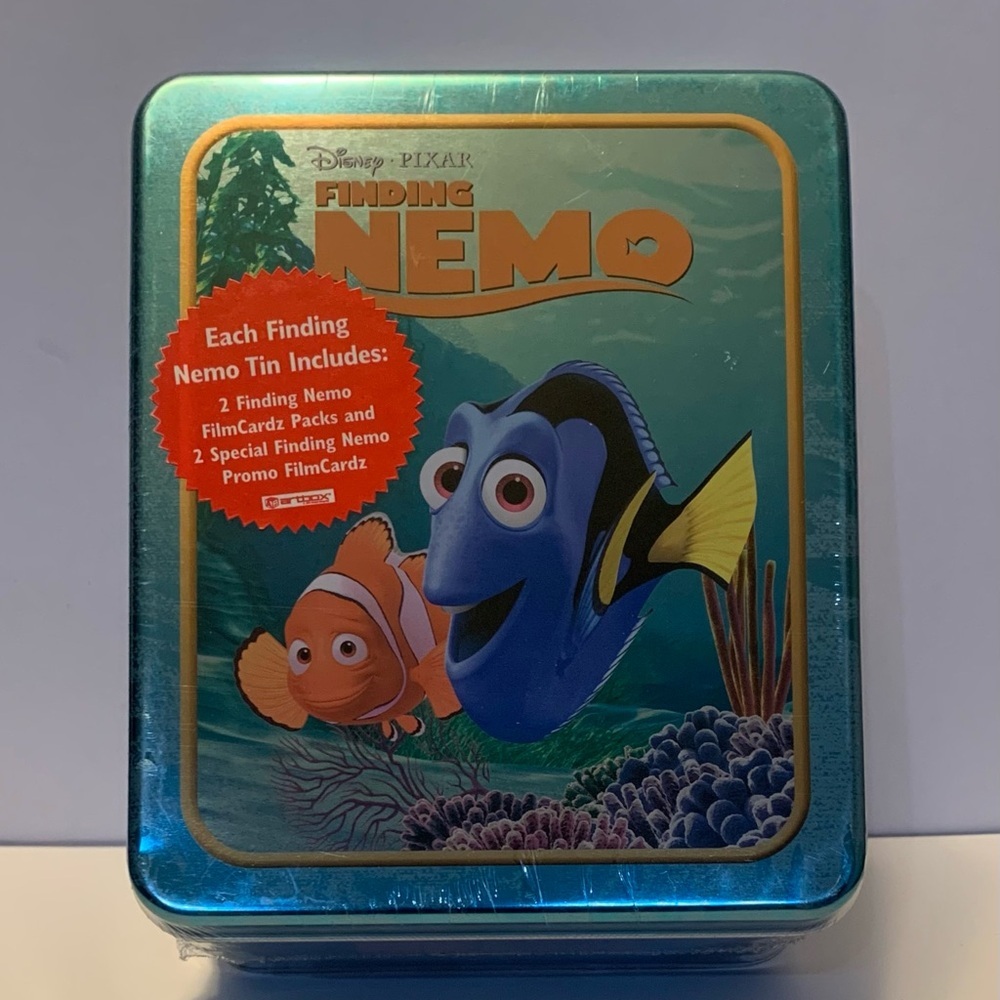Disney Pixar Film Card Collectors Tin Box